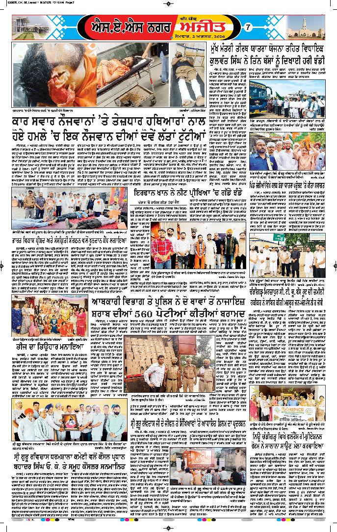 ਚੰਡੀਗੜ੍ਹ /ਸਾਹਿਬਜ਼ਾਦਾ ਅਜੀਤ ਸਿੰਘ ਨਗਰ - 7