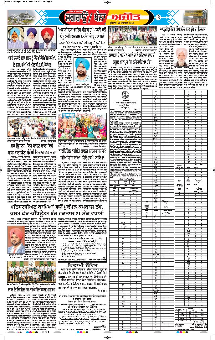 ਖੰਨਾ / ਸਮਰਾਲਾ - 8