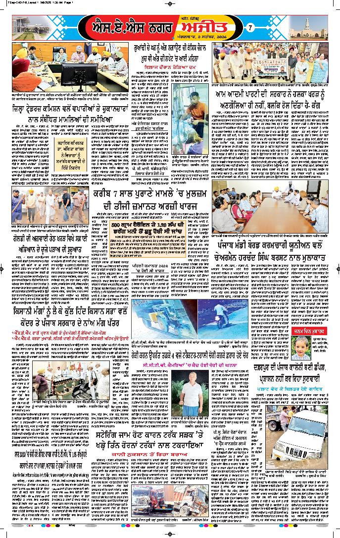 ਚੰਡੀਗੜ੍ਹ /ਸਾਹਿਬਜ਼ਾਦਾ ਅਜੀਤ ਸਿੰਘ ਨਗਰ - 7