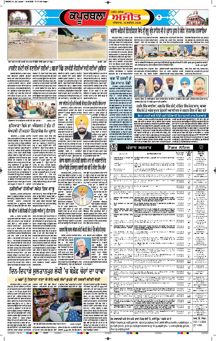 ਕਪੂਰਥਲਾ / ਫਗਵਾੜਾ - 7
