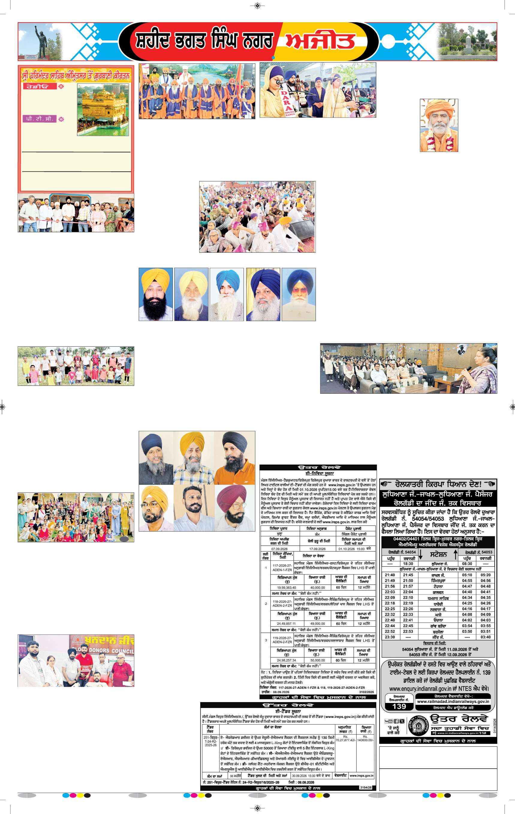 ਸ਼ਹੀਦ ਭਗਤ ਸਿੰਘ ਨਗਰ / ਬੰਗਾ - 8