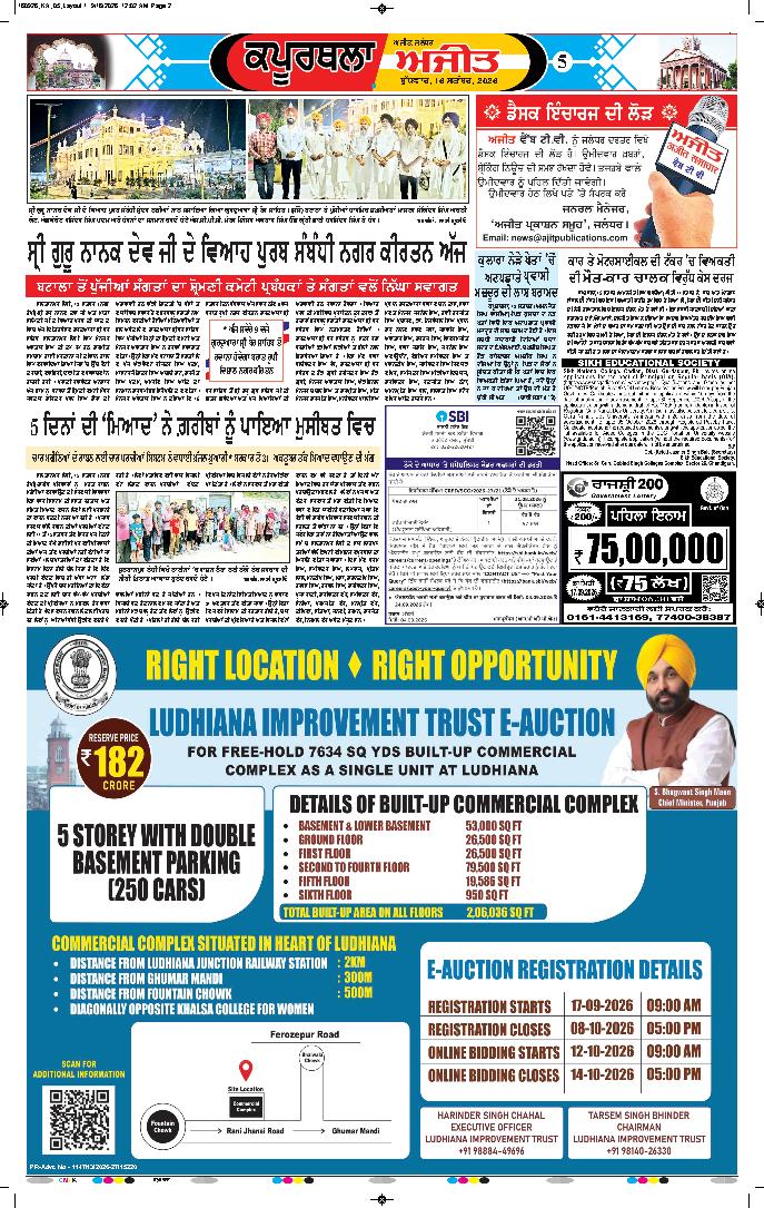 ਕਪੂਰਥਲਾ / ਫਗਵਾੜਾ - 5