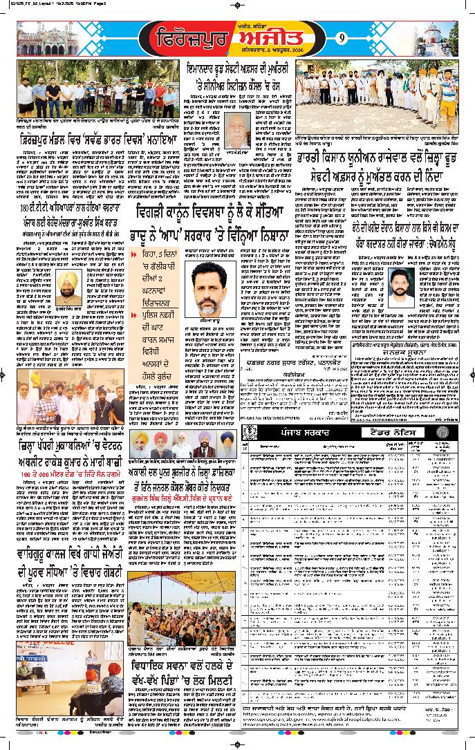 ਫਾਜ਼ਿਲਕਾ / ਅਬੋਹਰ - 9