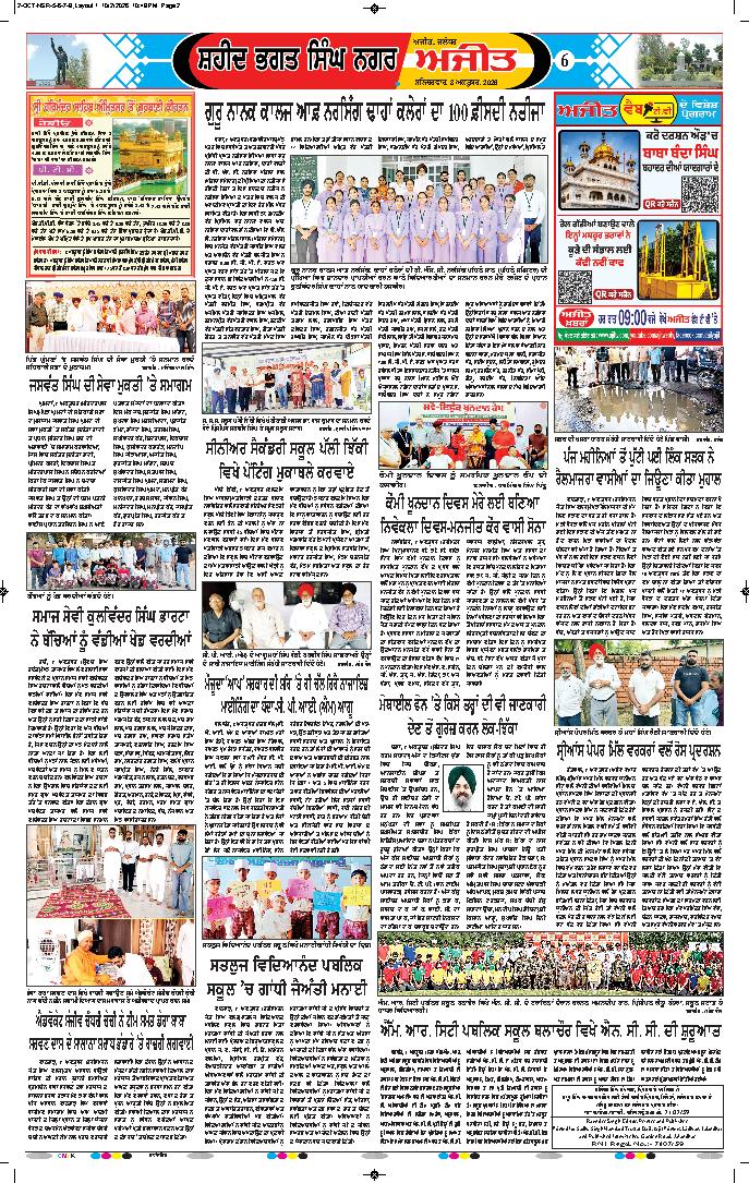 ਸ਼ਹੀਦ ਭਗਤ ਸਿੰਘ ਨਗਰ / ਬੰਗਾ - 6