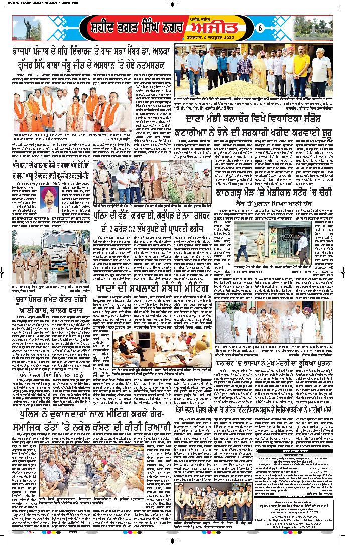 ਸ਼ਹੀਦ ਭਗਤ ਸਿੰਘ ਨਗਰ / ਬੰਗਾ - 6
