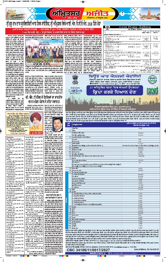 ਅੰਮ੍ਰਿਤਸਰ - 7