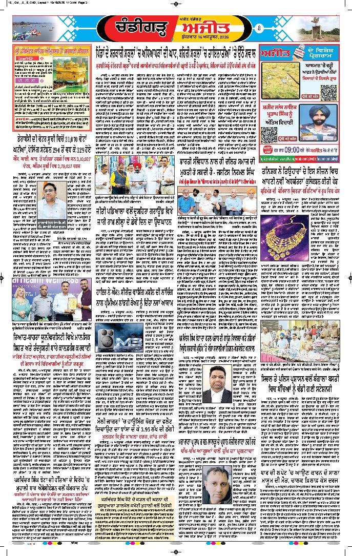 ਚੰਡੀਗੜ੍ਹ /ਸਾਹਿਬਜ਼ਾਦਾ ਅਜੀਤ ਸਿੰਘ ਨਗਰ - 8