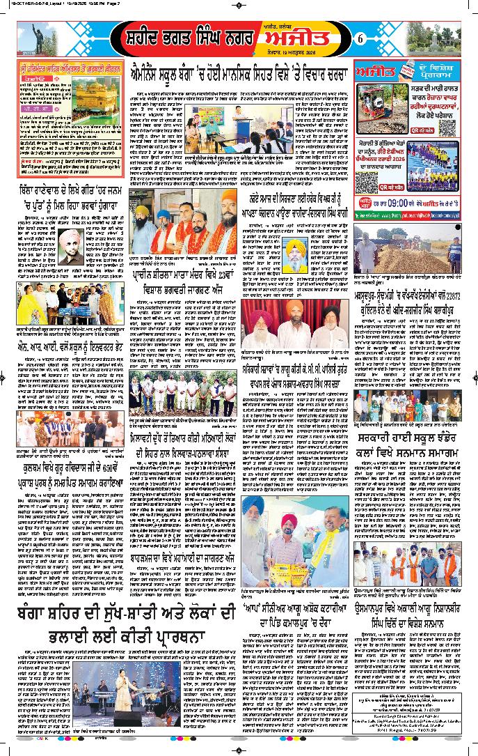 ਸ਼ਹੀਦ ਭਗਤ ਸਿੰਘ ਨਗਰ / ਬੰਗਾ - 6