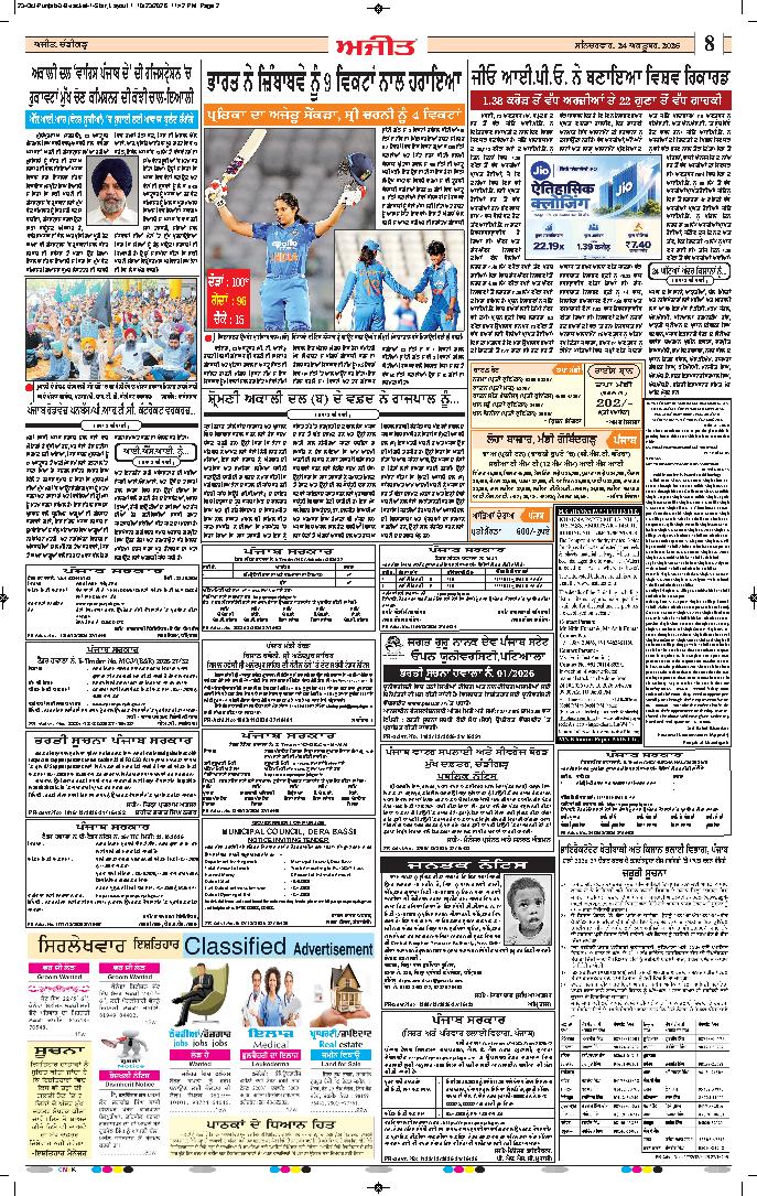 ਜਲੰਧਰ  - 8